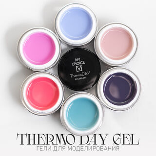 Гели для моделирования Ju.Bilej by Dance Legend “Thermo DAY Gel” 01-06