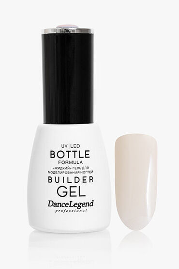 Жидкий гель для моделирования Bottle Gel "Dance Legend" Ivory Milk