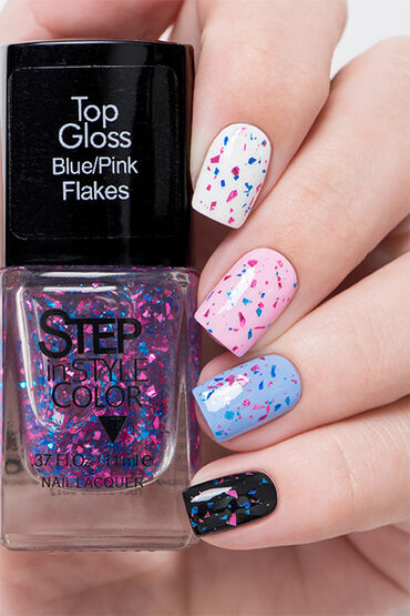 Effect 03 Blue/Pink Flakes